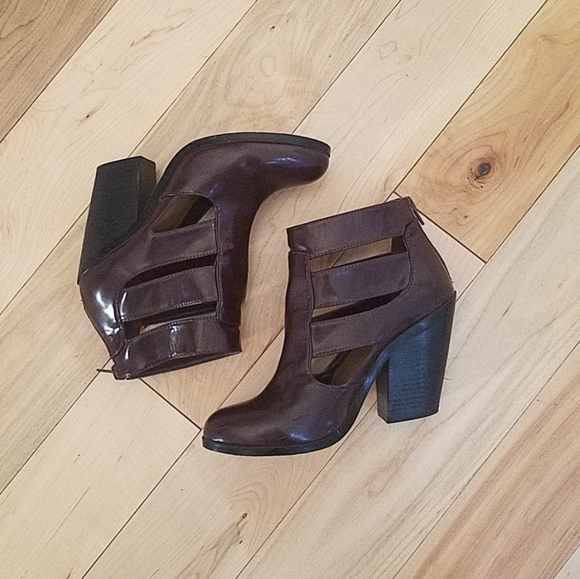 Nasty Gal Shoes - Nasty Gal shoe cult cutout patent boots